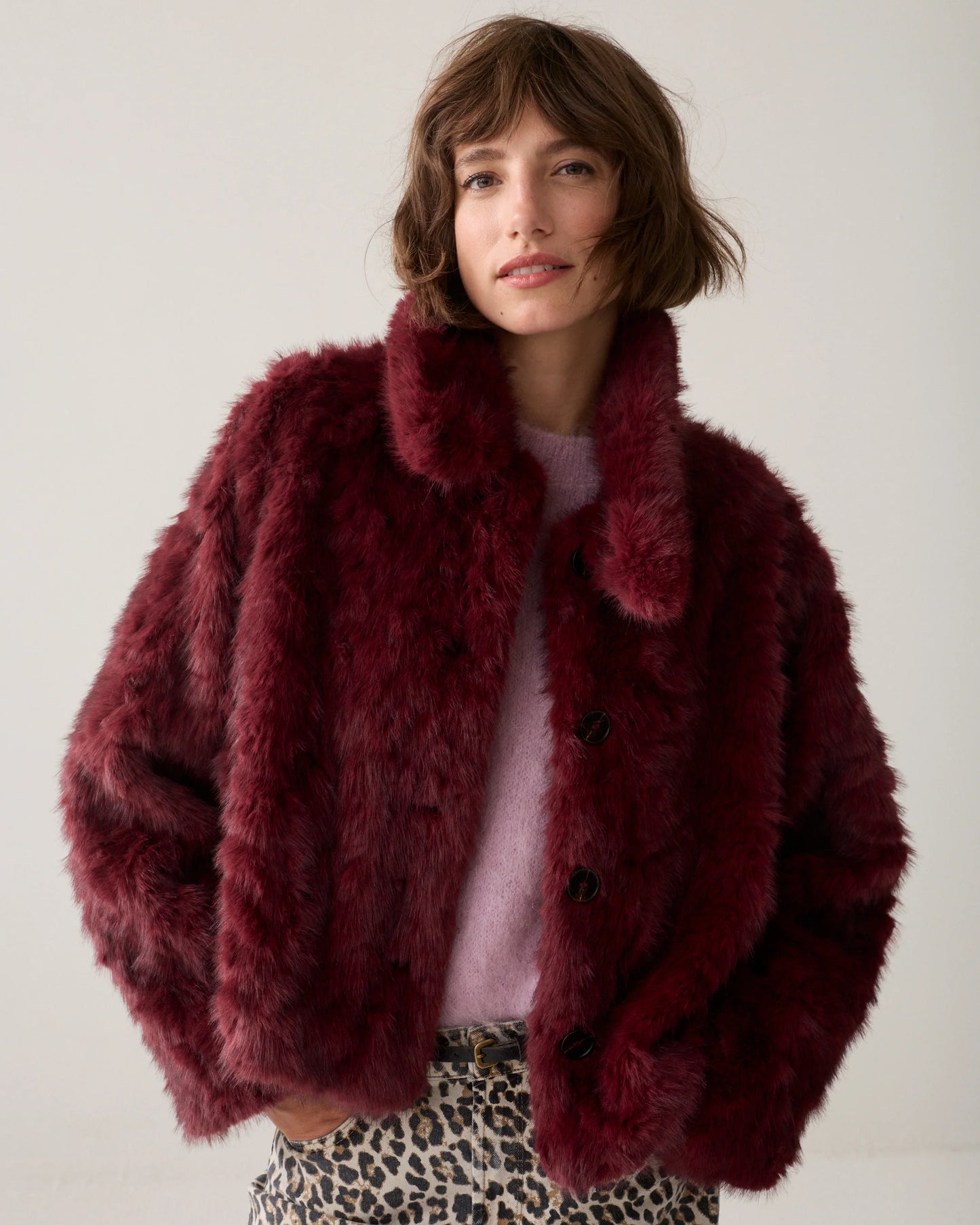 Soft Faux Fur Jacket