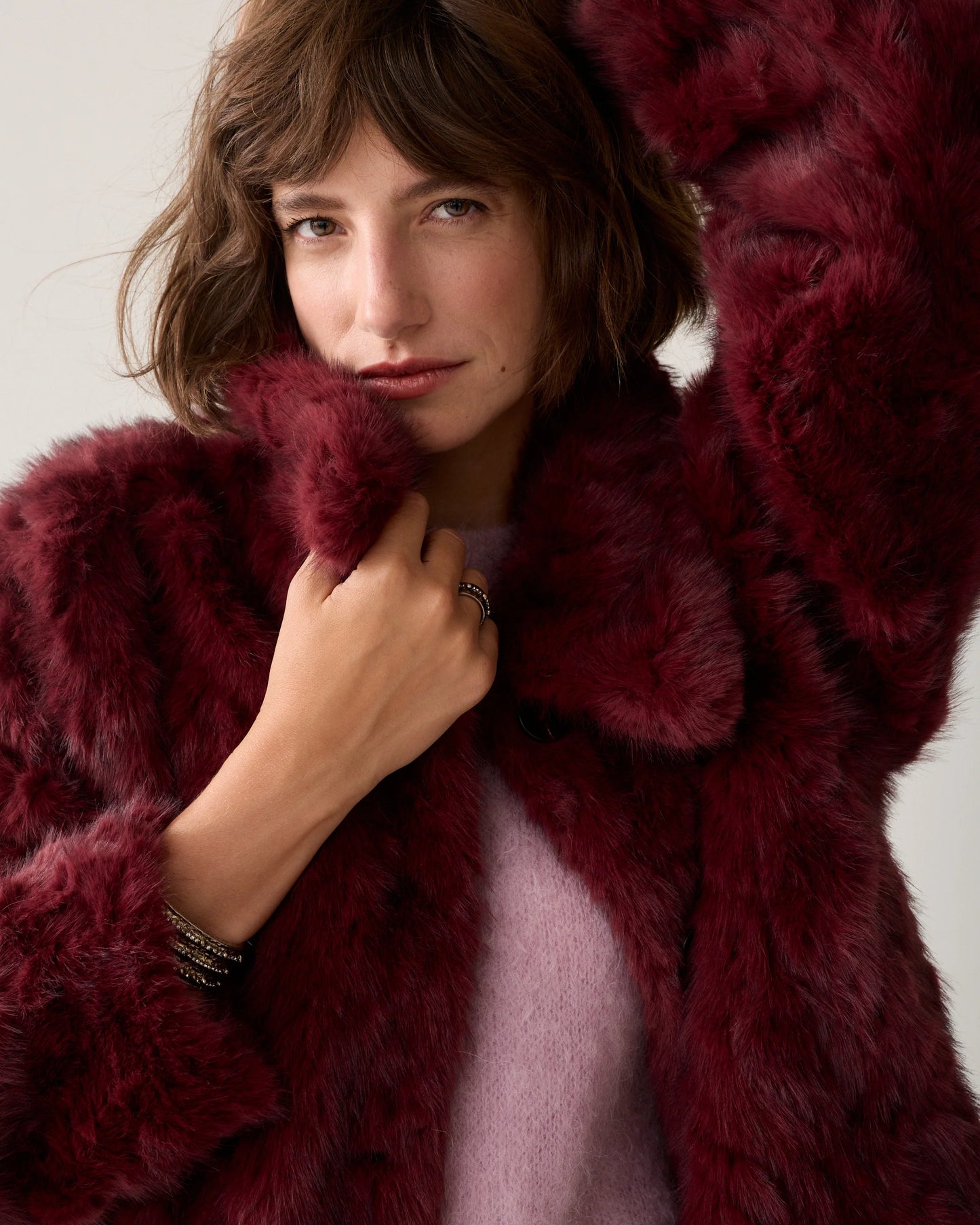 Soft Faux Fur Jacket