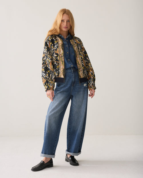 bomber jacquard