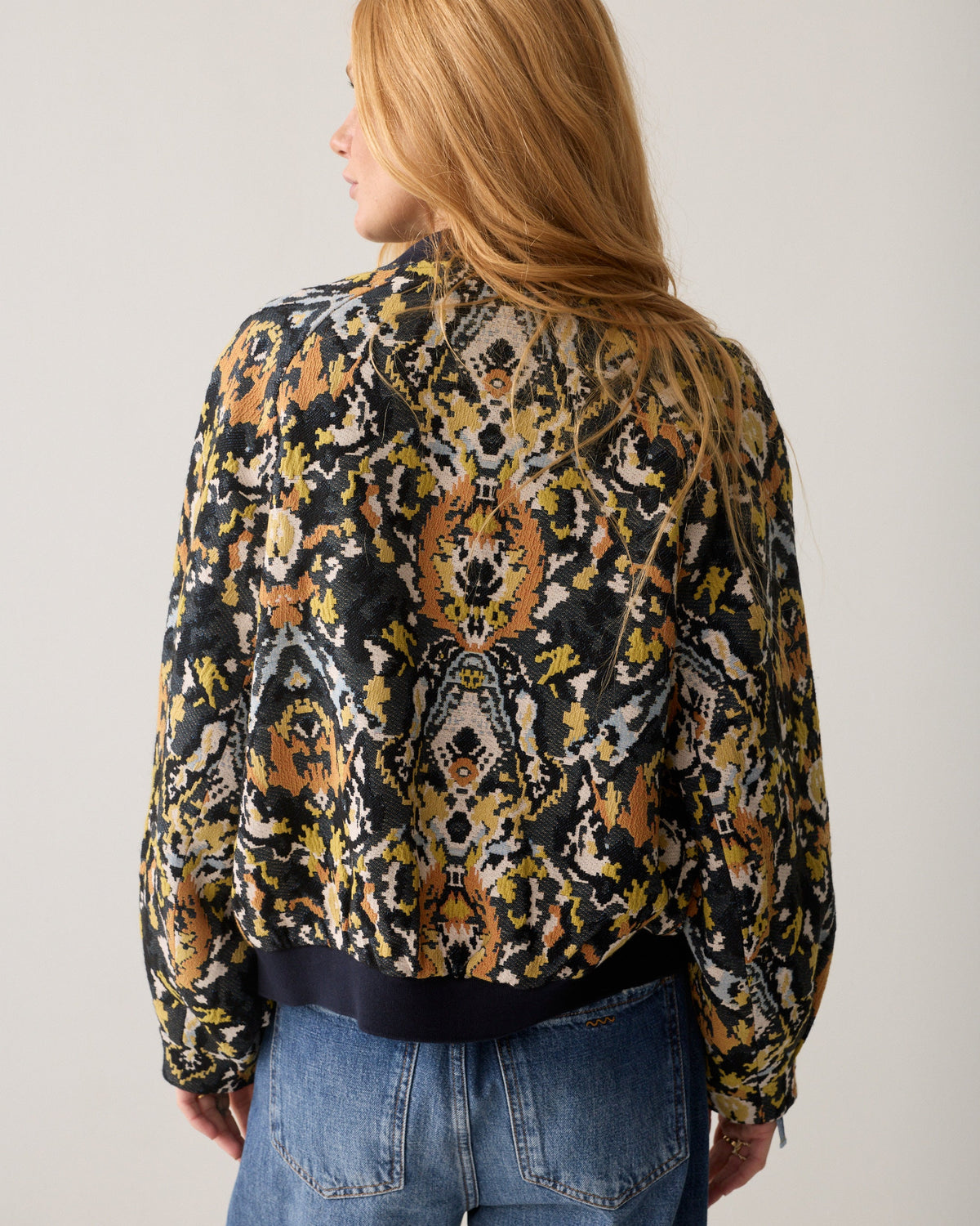 bomber jacquard