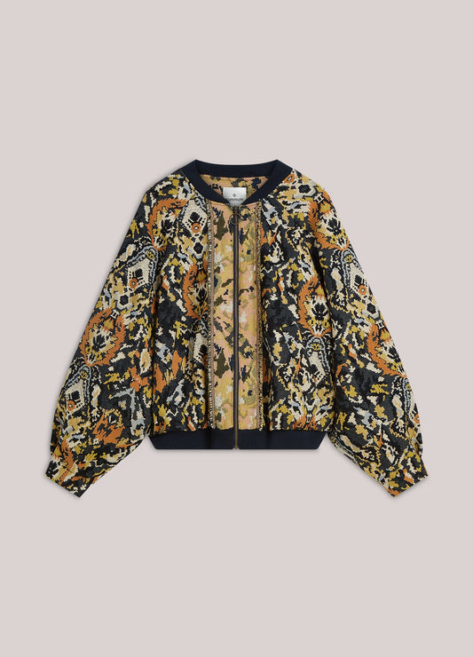 bomber jacquard