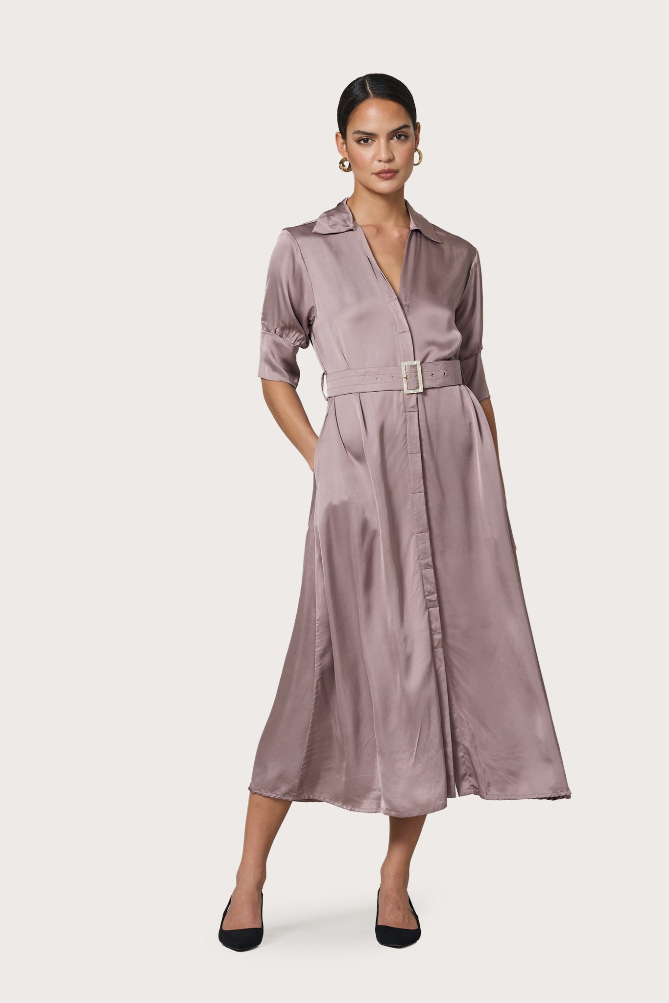 Chrissy Belted Dress