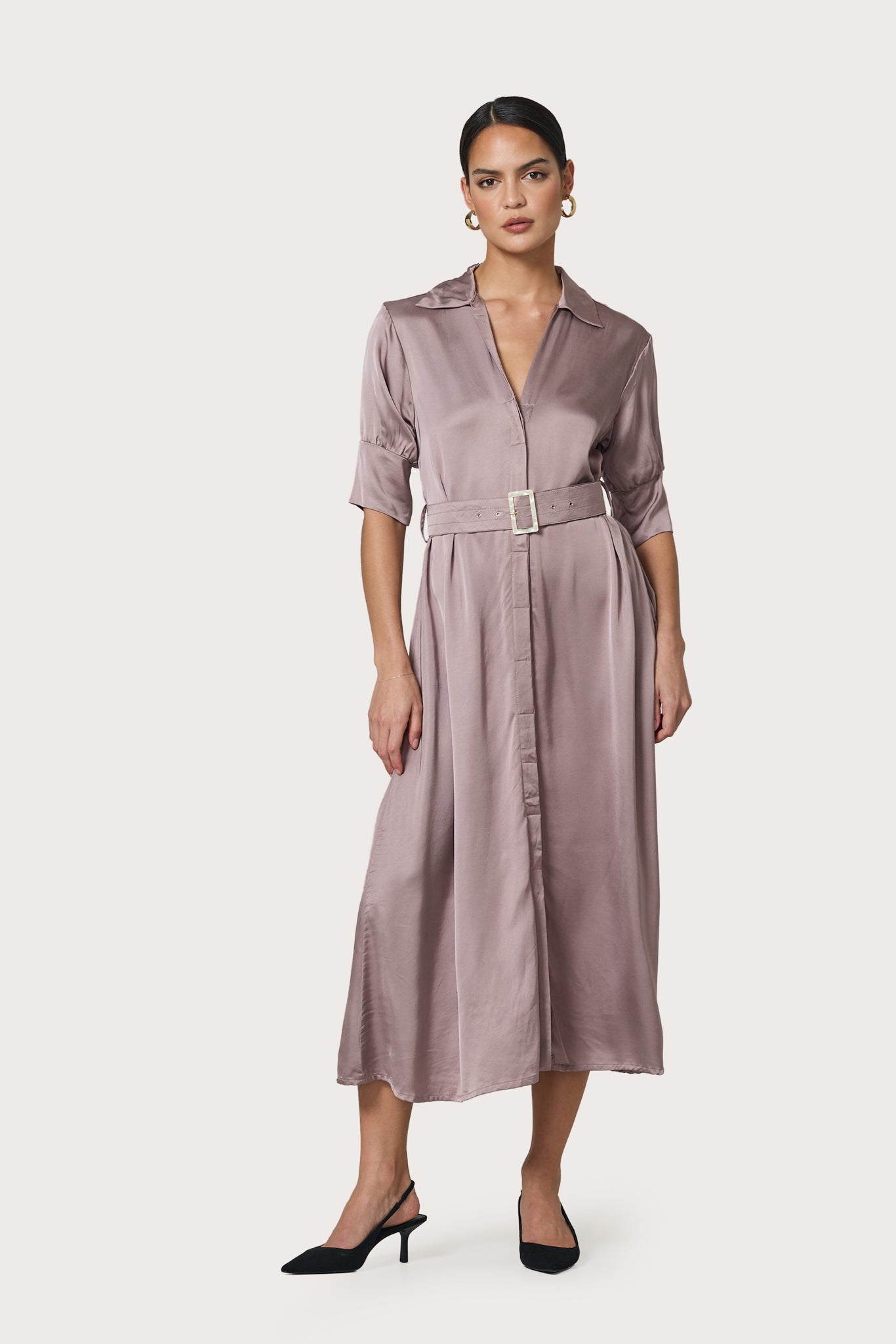 Chrissy Belted Dress