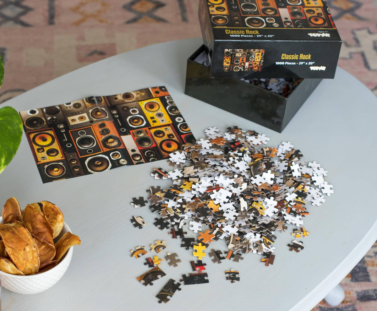 Classic Rock 1000 Piece Jigsaw Puzzle
