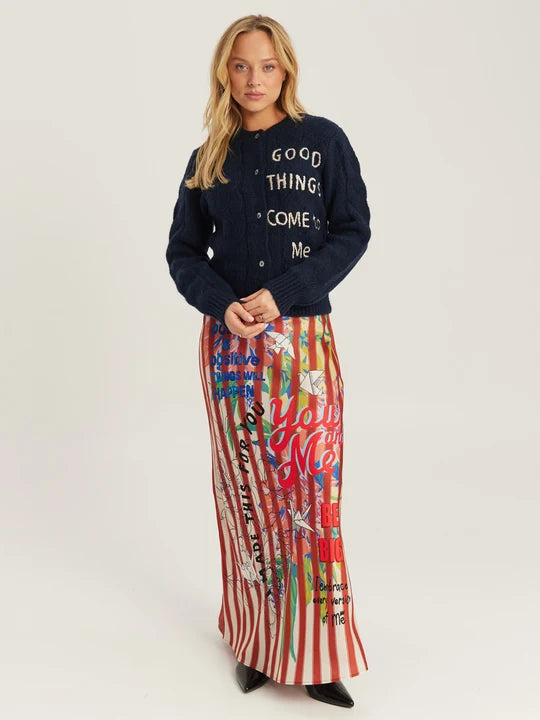 myra cropped cardigan
