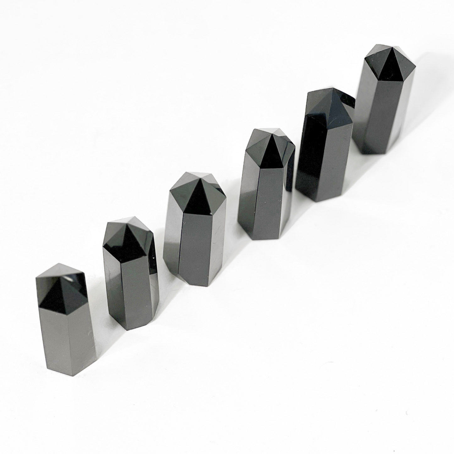 Obsidian Crystal Point