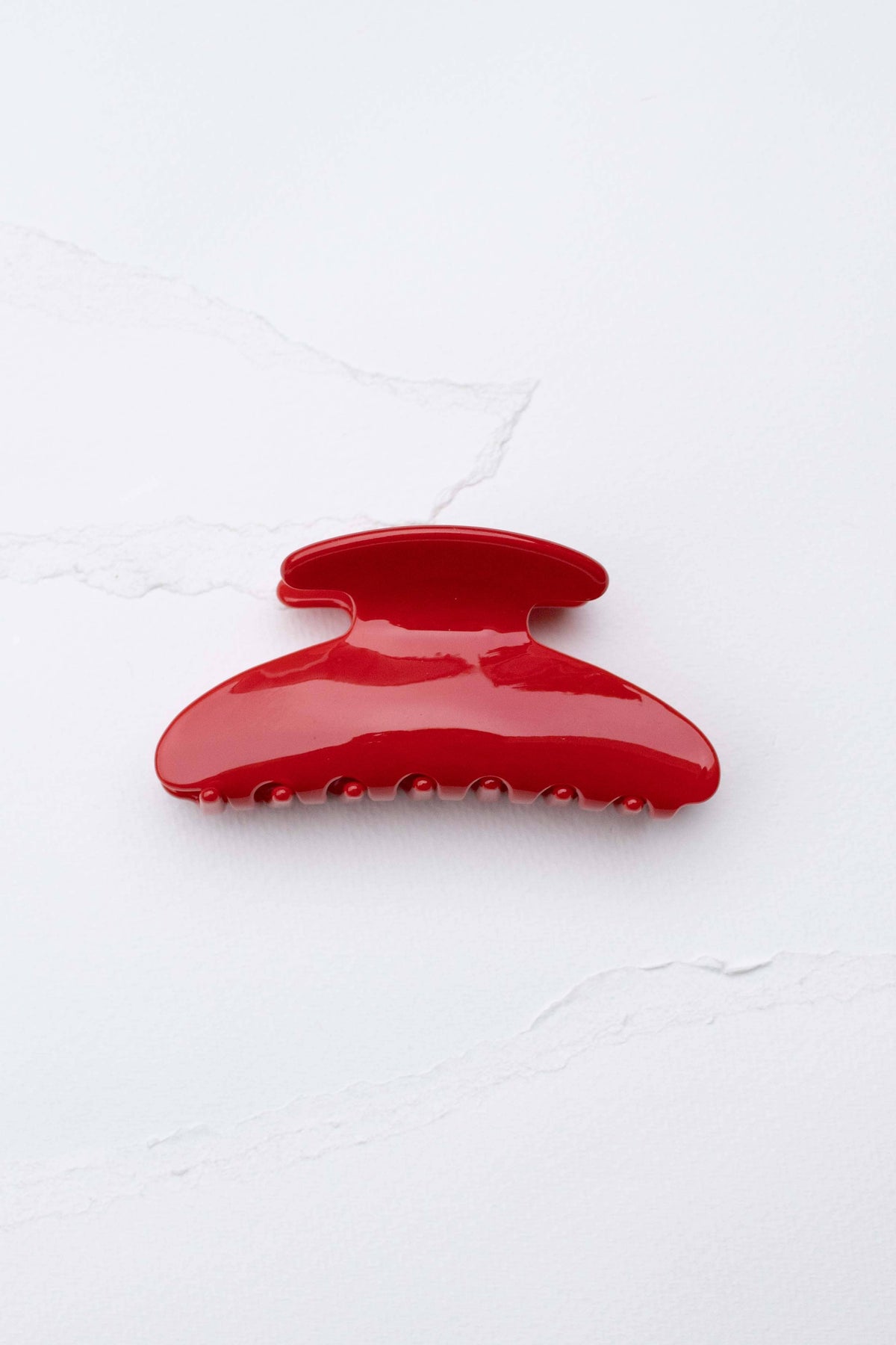 Midnight Gloss Cellulose Acetate Hair Claw Clip