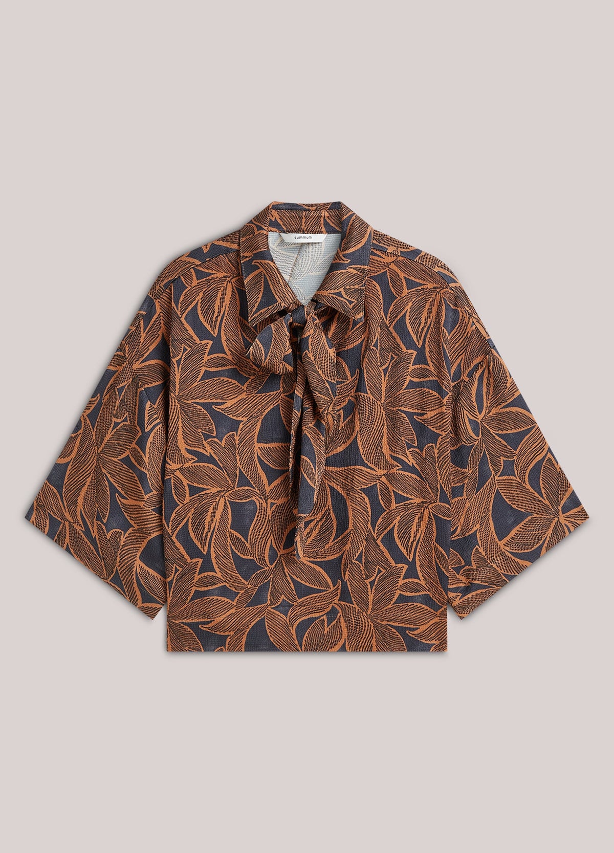 top abstract floral print