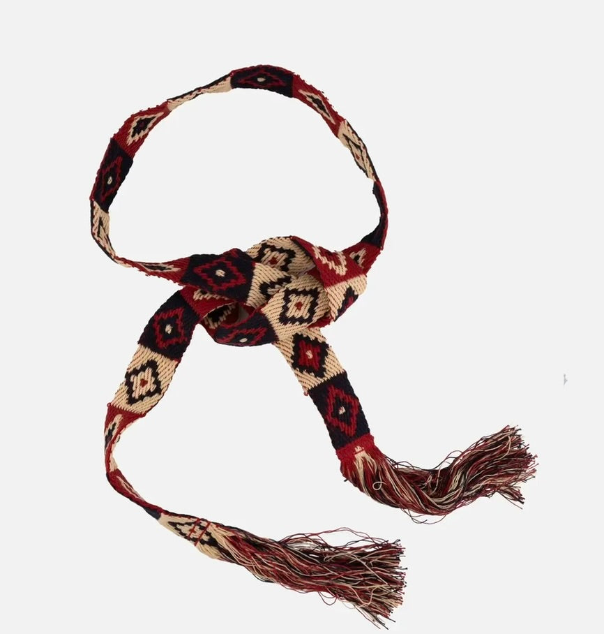 Maris Woven Pattern Belt