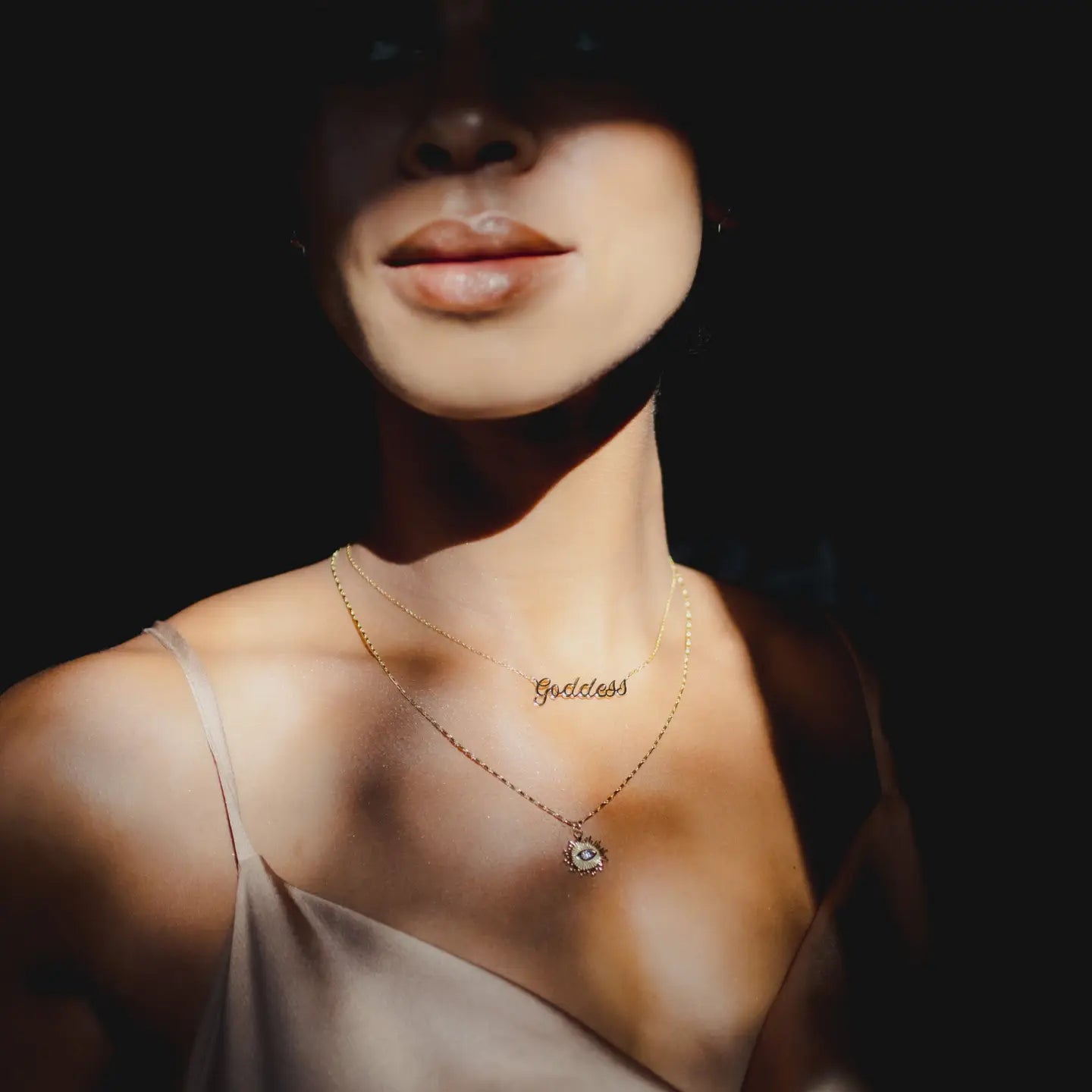 Goddess Gold Necklace