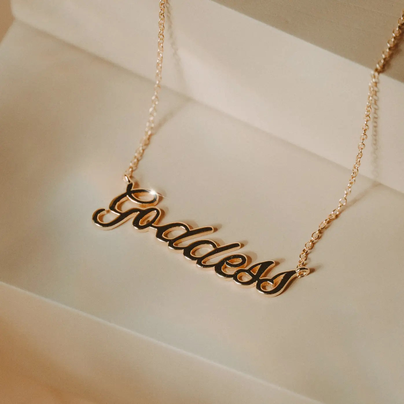 Goddess Gold Necklace