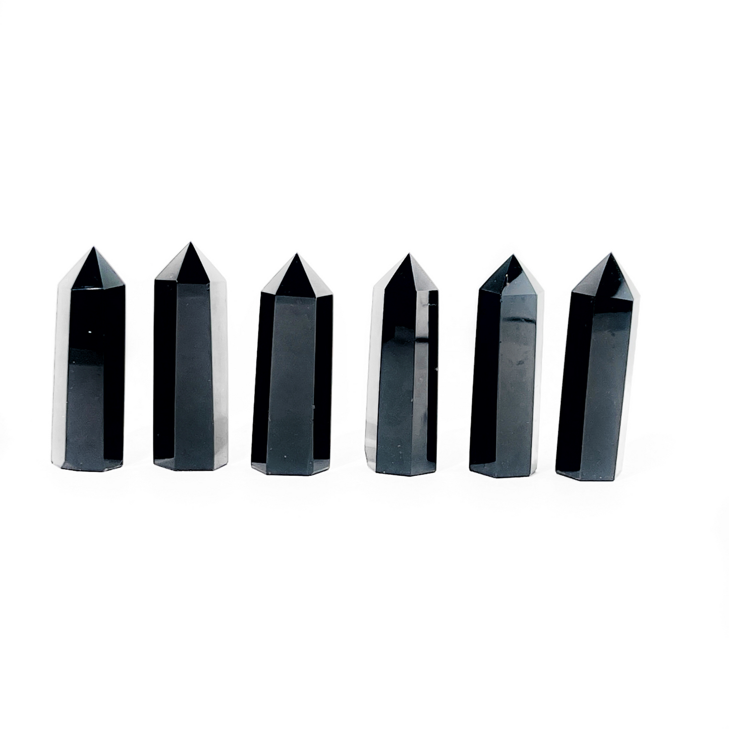 Obsidian Crystal Point