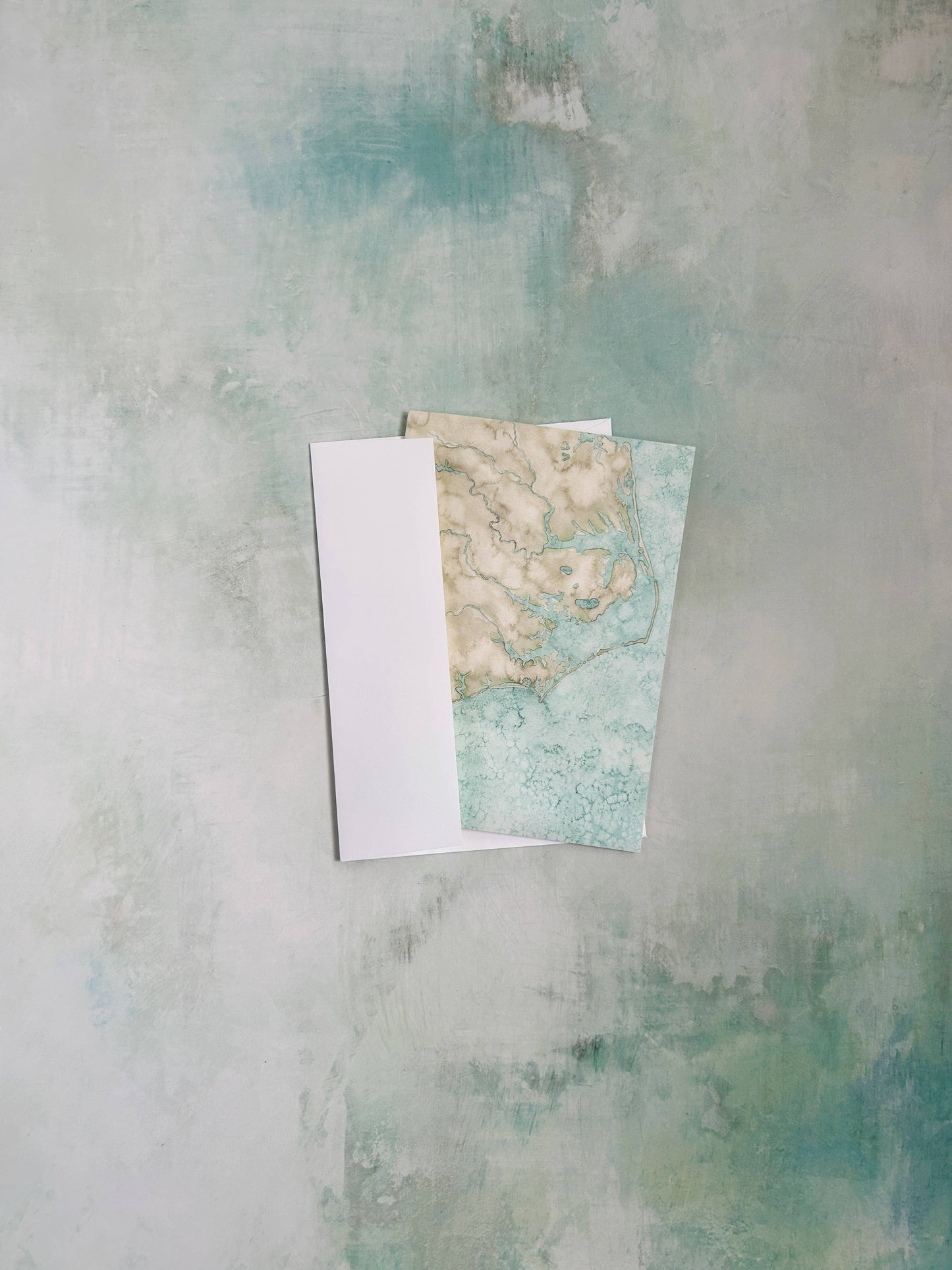 North Carolina Watercolor Map Cards - Box Set Stationery