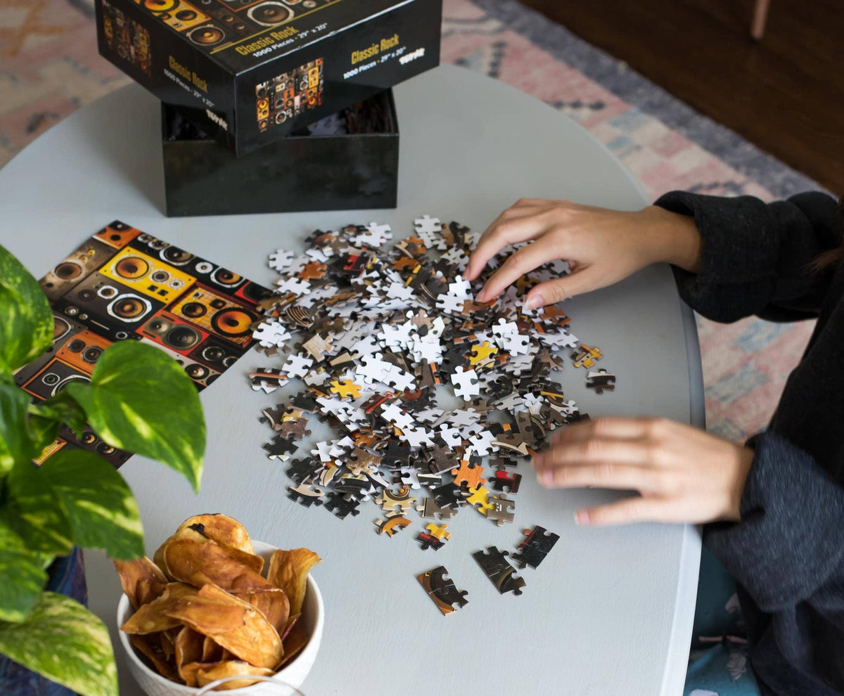 Classic Rock 1000 Piece Jigsaw Puzzle