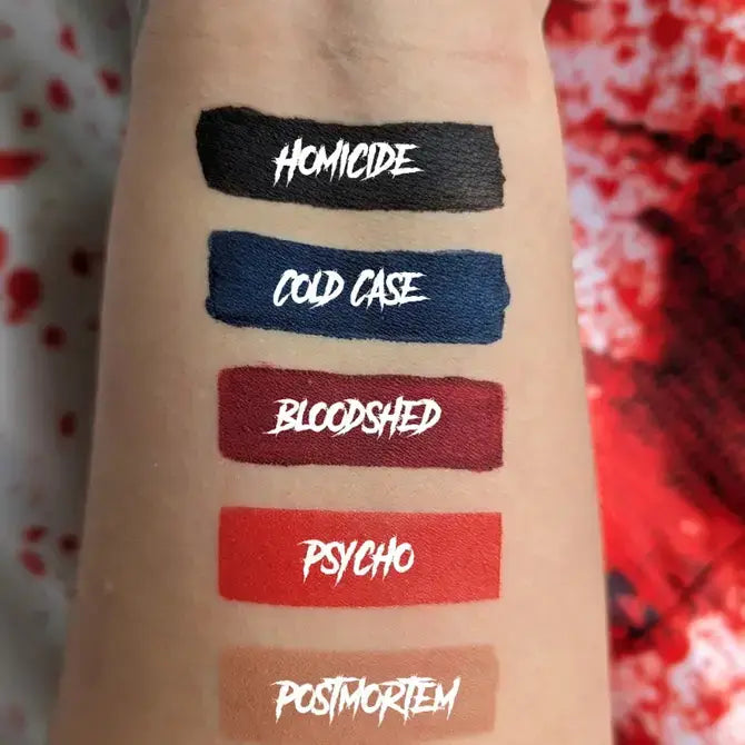 BLOODSHED - Knife shaped slasher liquid lipstick
