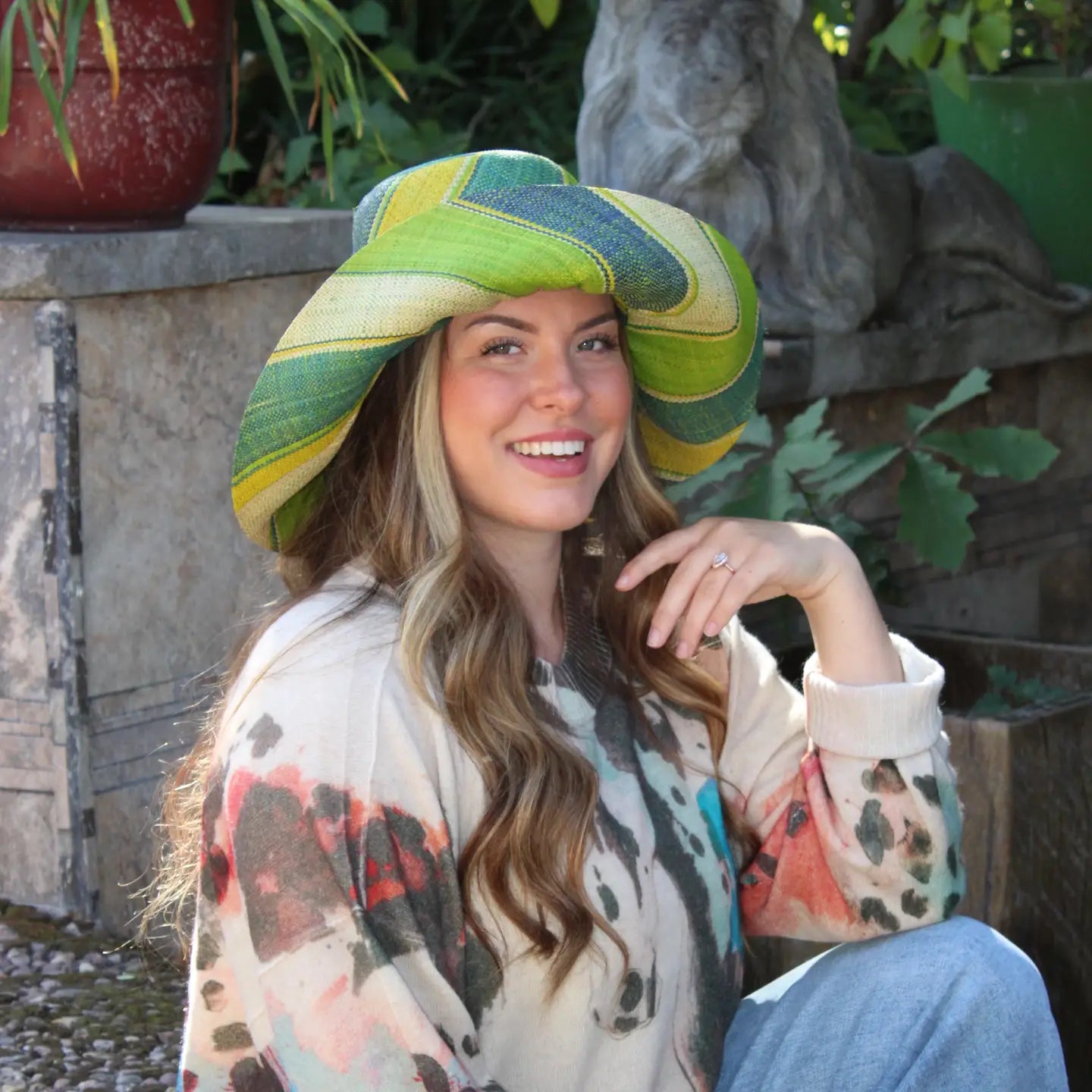 Monica Packable Straw Sun Hat