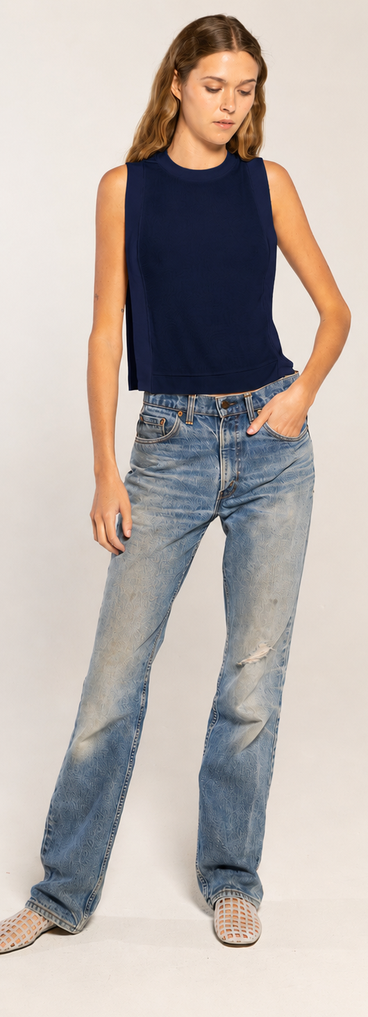 Mason Open Side Top