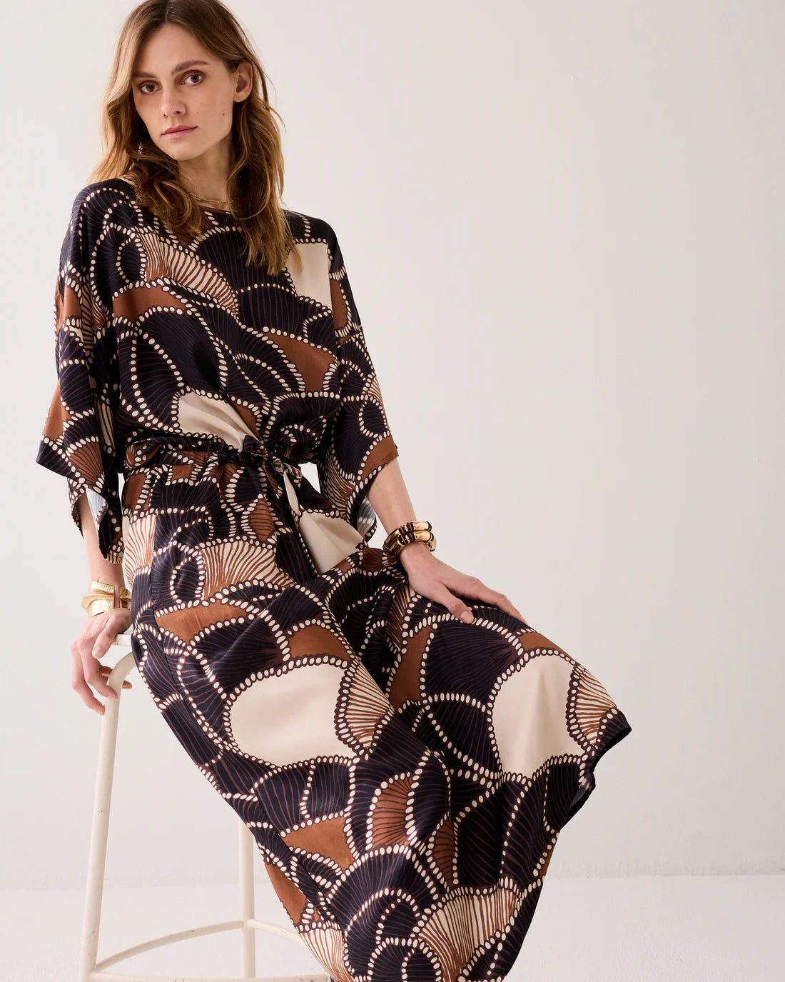 Midi Silky Dress