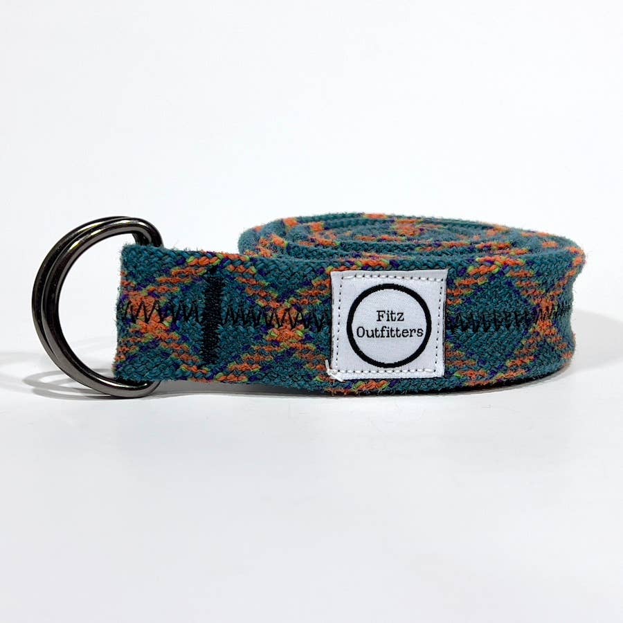 Belt made from retired climbing rope