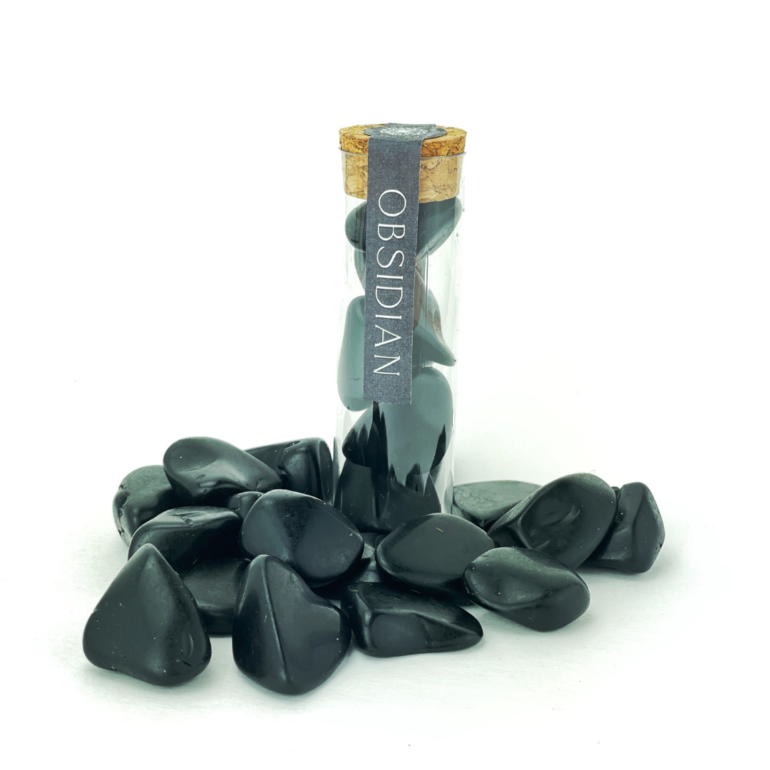 Obsidian Crystal Point