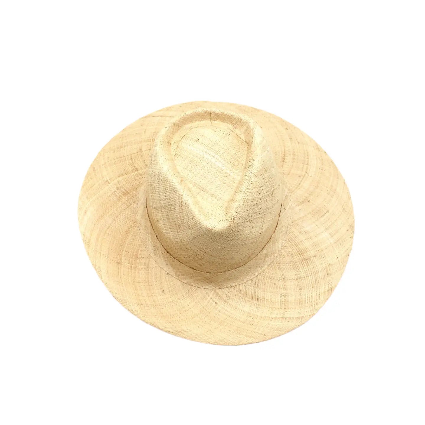 Jamie 3" Brim Panama Unisex Straw Hat