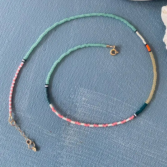 Mosaic Necklace in Palm Springs