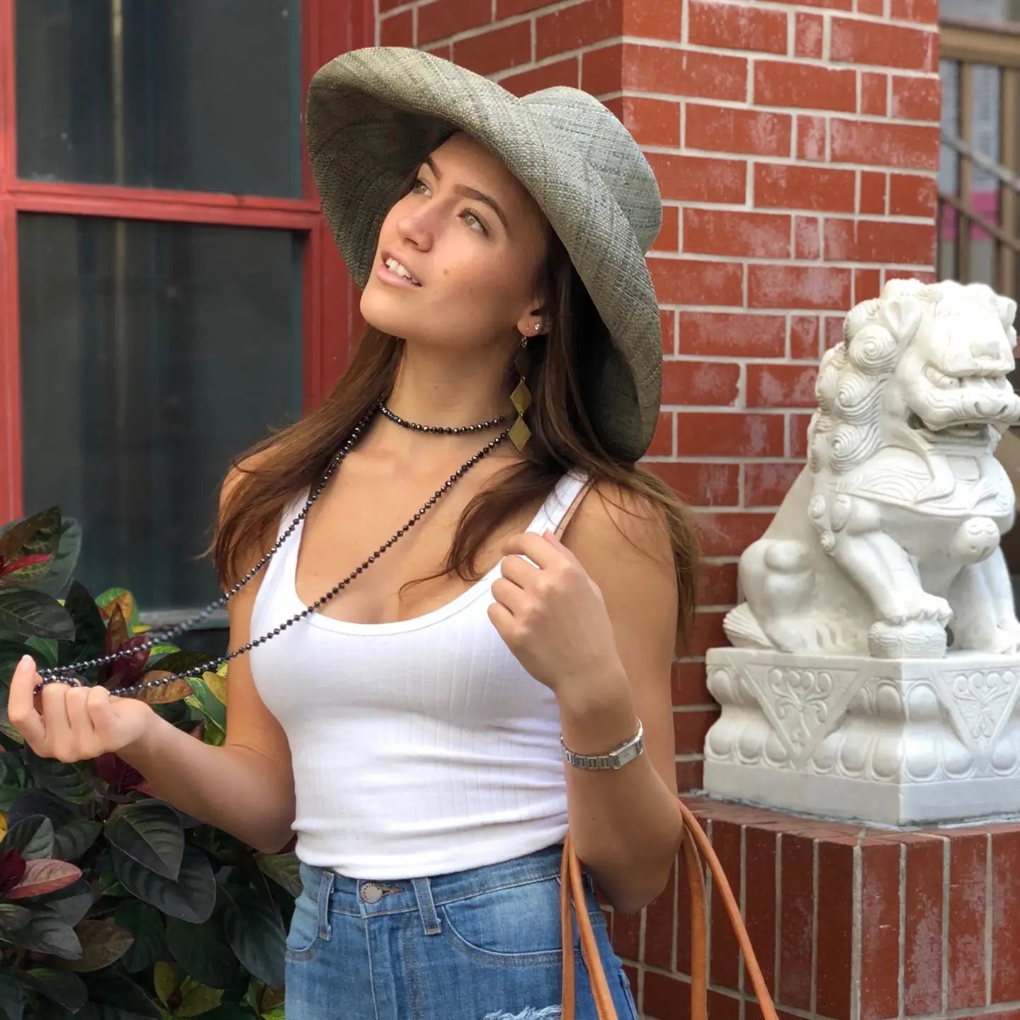 Monica Packable Straw Sun Hat