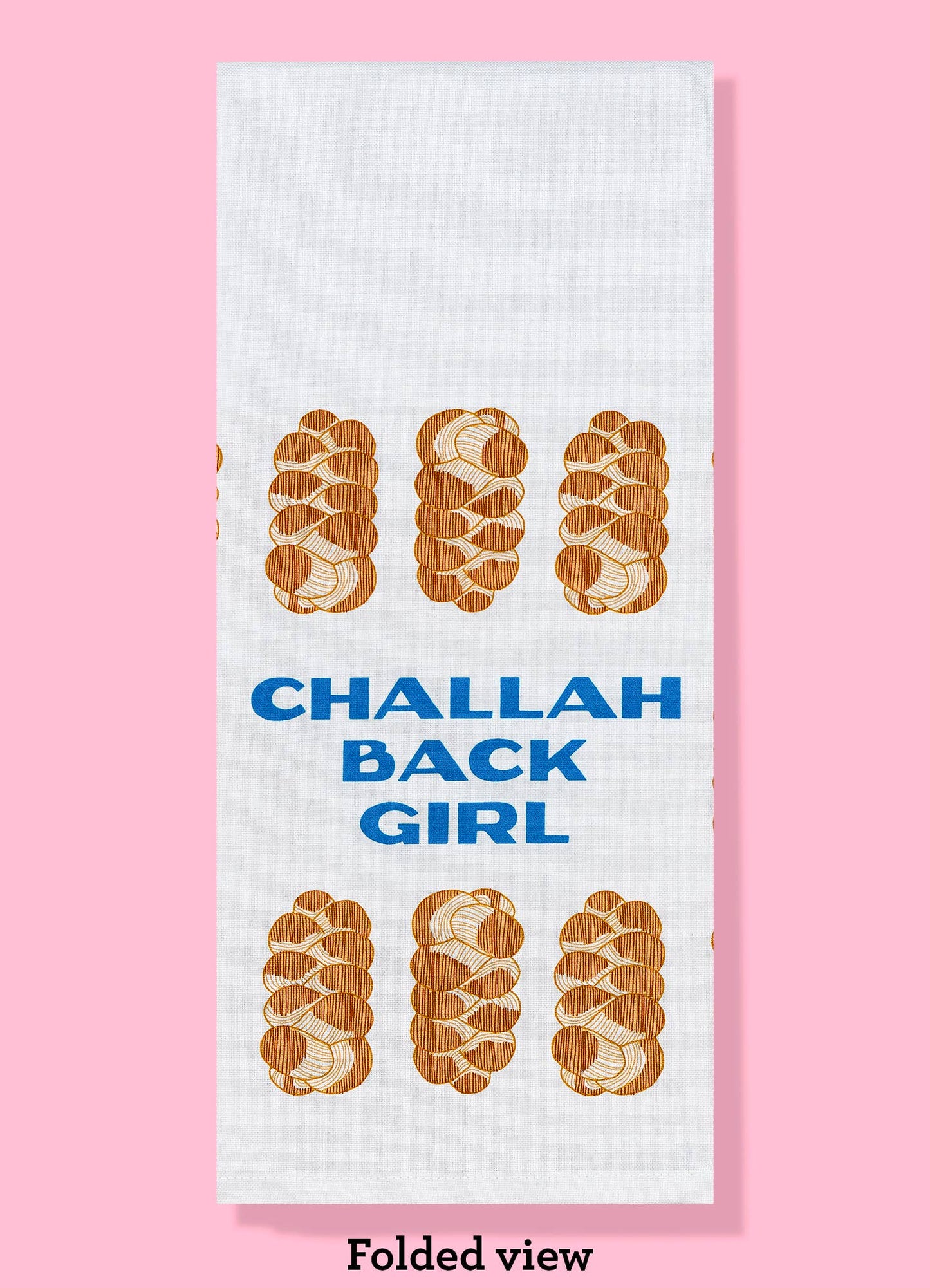 Challah Back Girl Tea Towel Four Pack | Judaica
