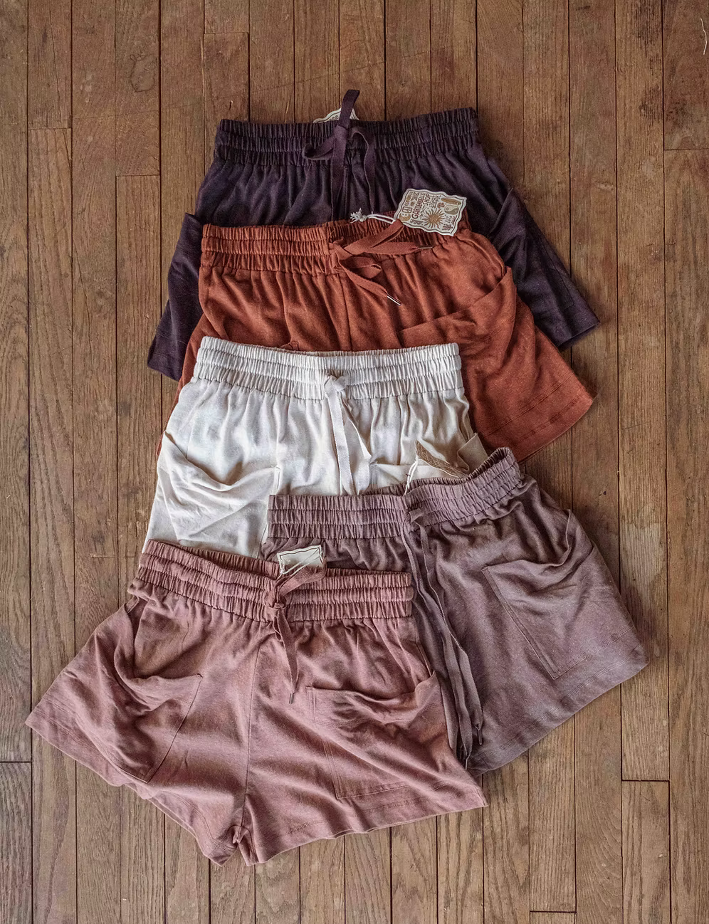 Jungle Hemp Organic Cotton Boho Shorts