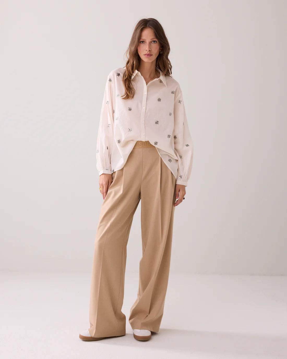 Scattered Embro Blouse