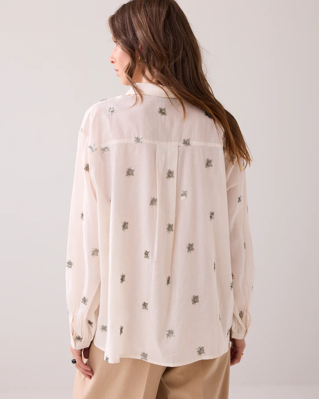 Scattered Embro Blouse