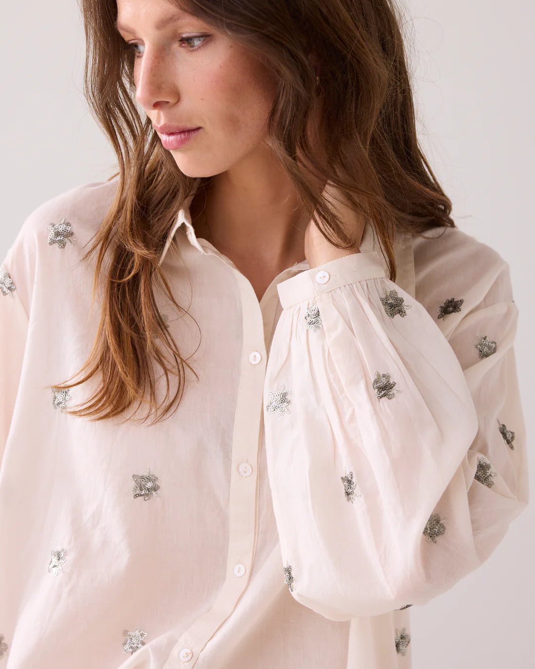 Scattered Embro Blouse