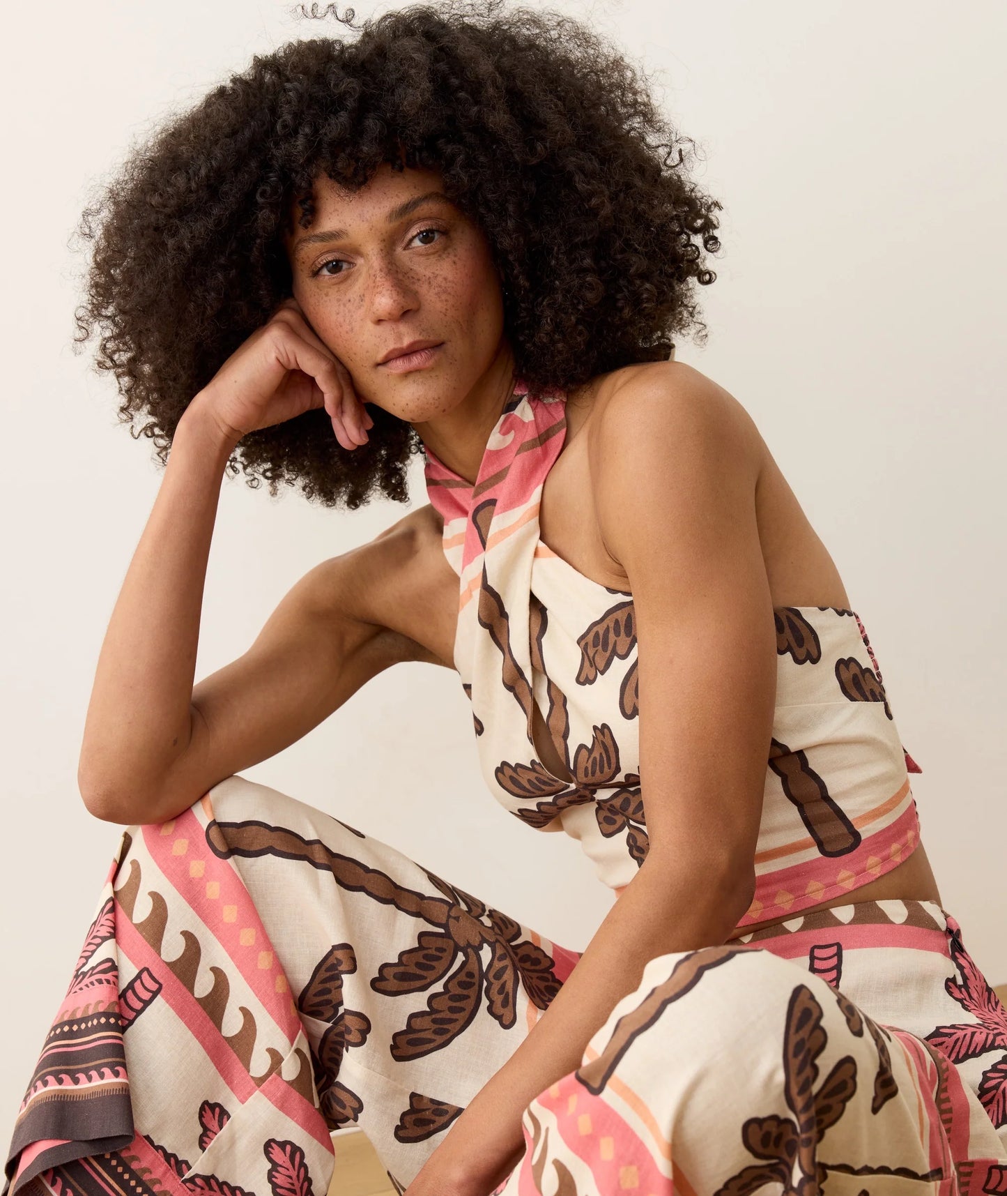 Archive Seguaro Halter Top Desert Deco