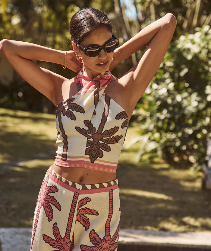 Archive Seguaro Halter Top Desert Deco