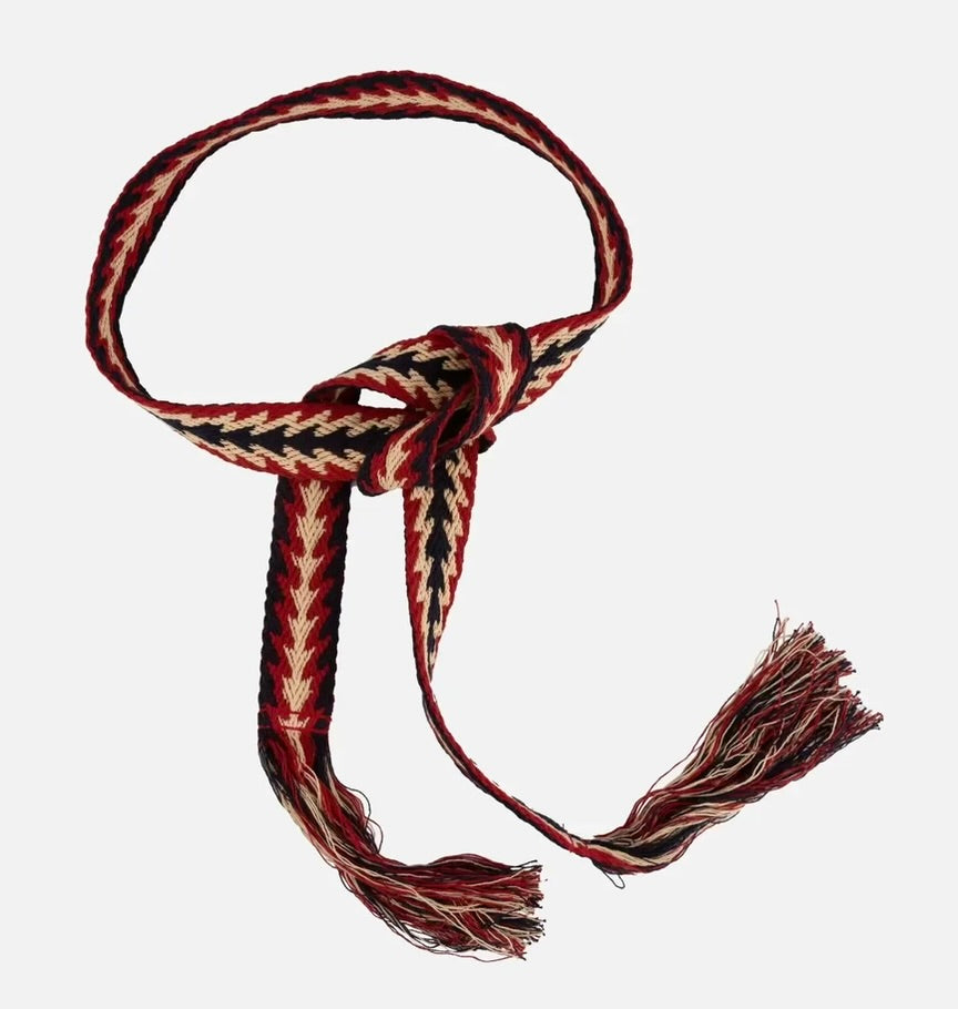Maris Woven Pattern Belt