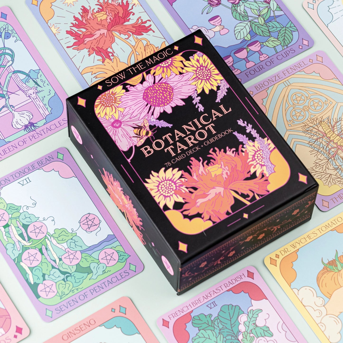Botanical Tarot Deck Set