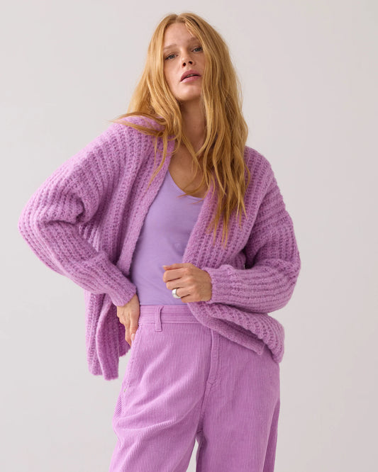 Boxy Cardigan Italian Yarn