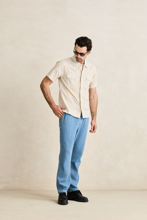 textured wale jam pant