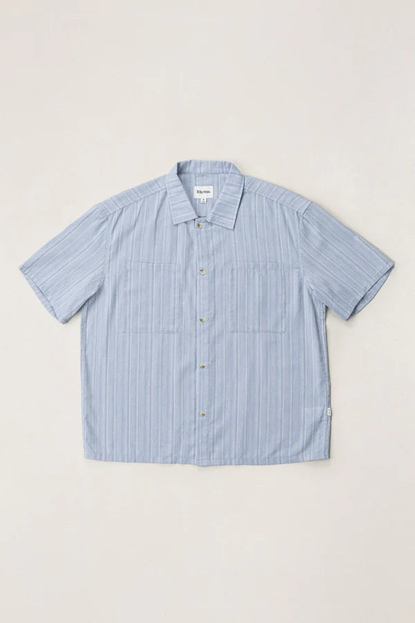 relaxed fit oversized pocket ss shirt