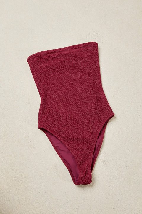 Tidewave Strapless One Piece