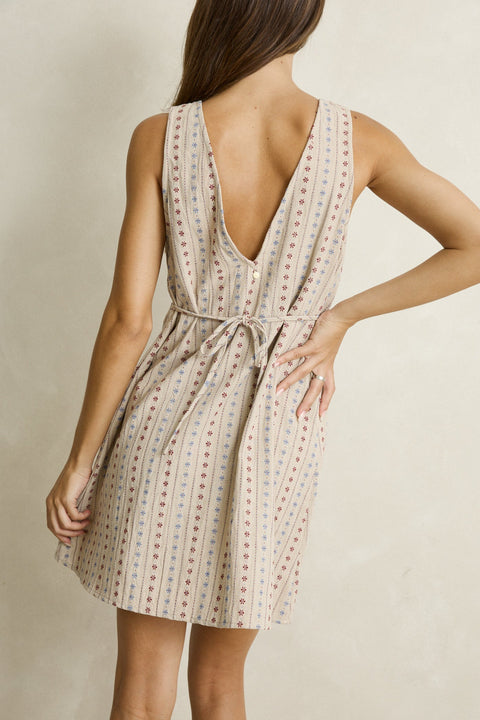 daisy floral mini dress