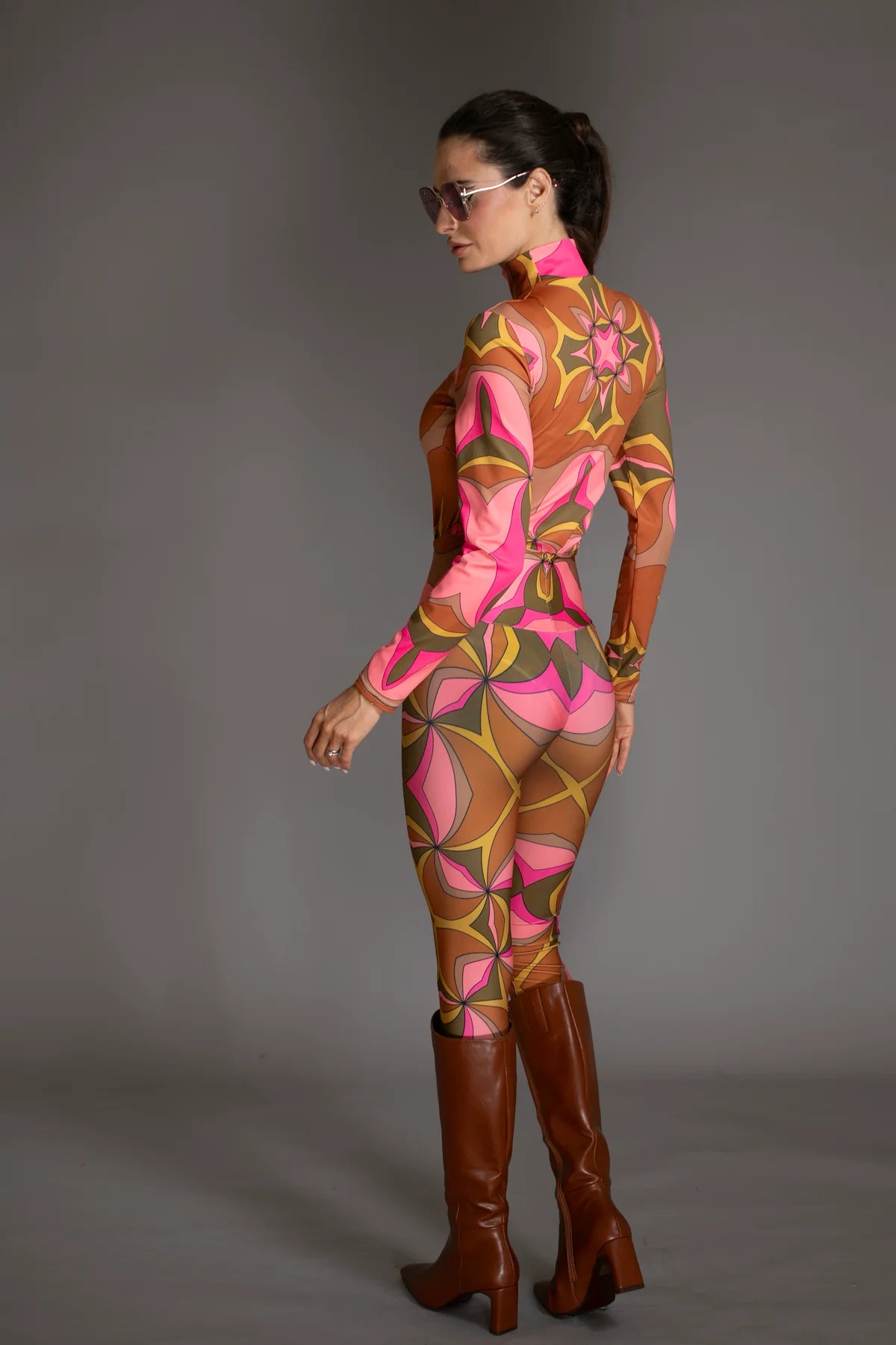 Abstract Leggings
