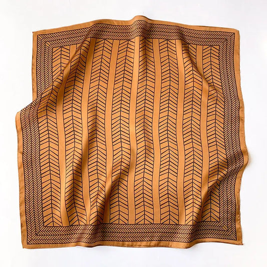 Caramel Vintage Silk