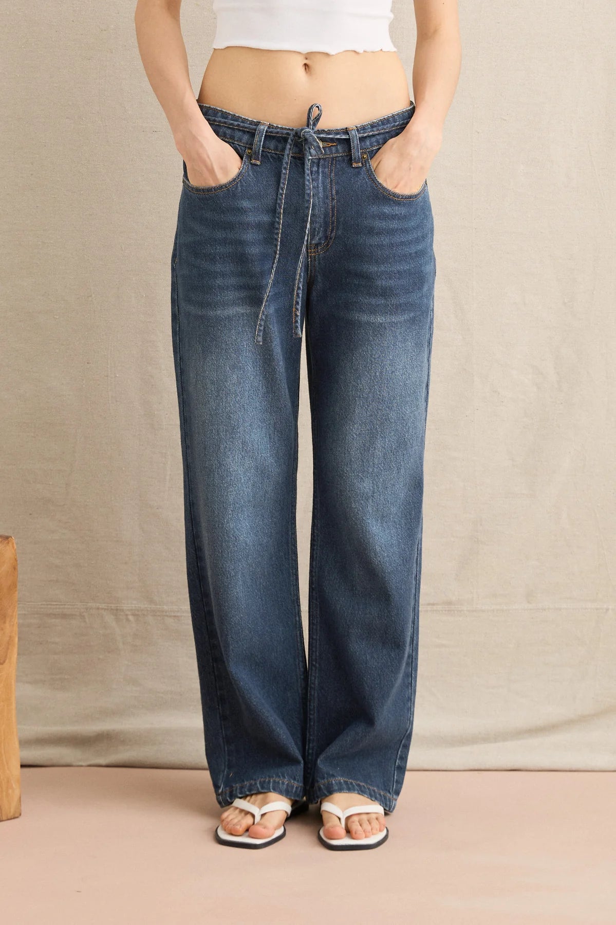 Charlie Low-rise Denim Jean