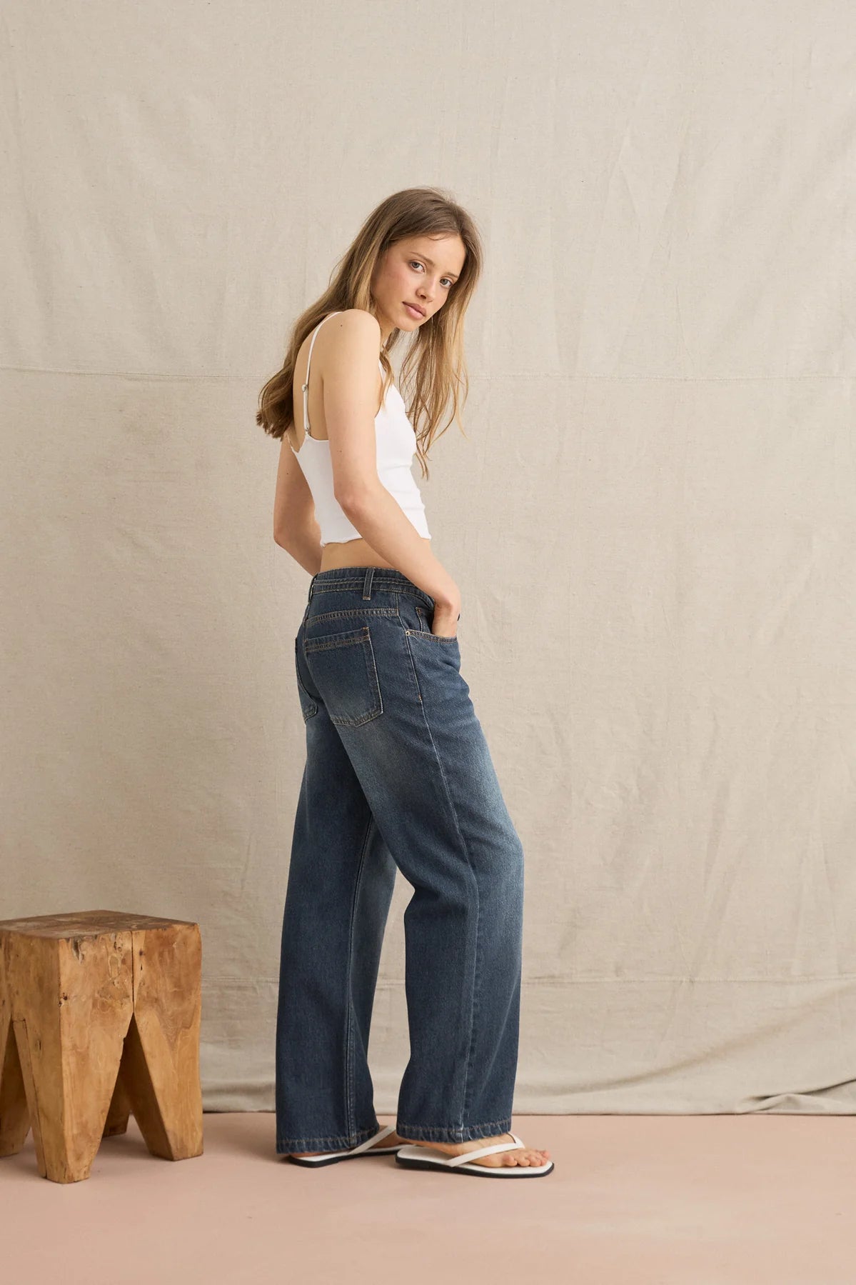 Charlie Low-rise Denim Jean