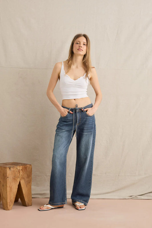 Charlie Low-rise Denim Jean