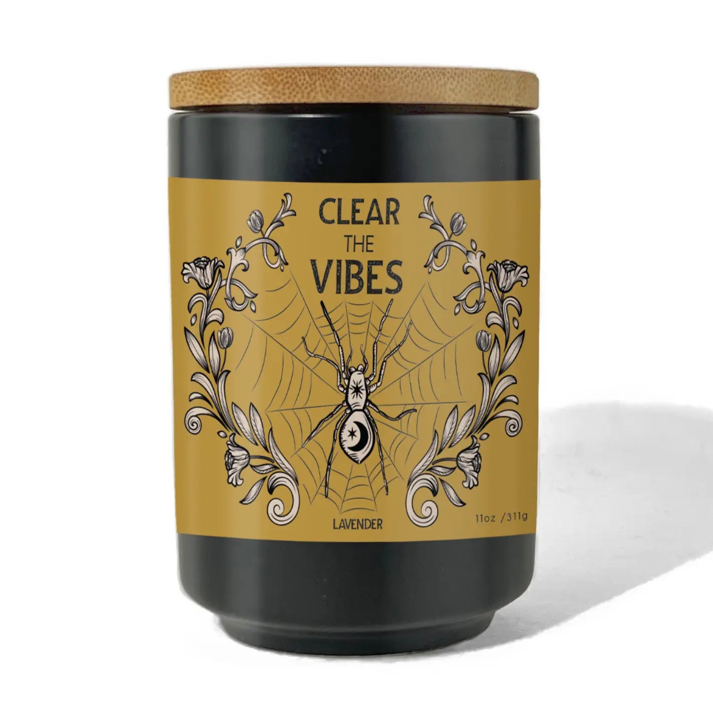 Clear The Vibes Garden Energy Candle