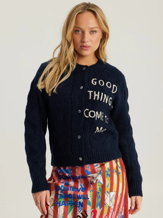 myra cropped cardigan