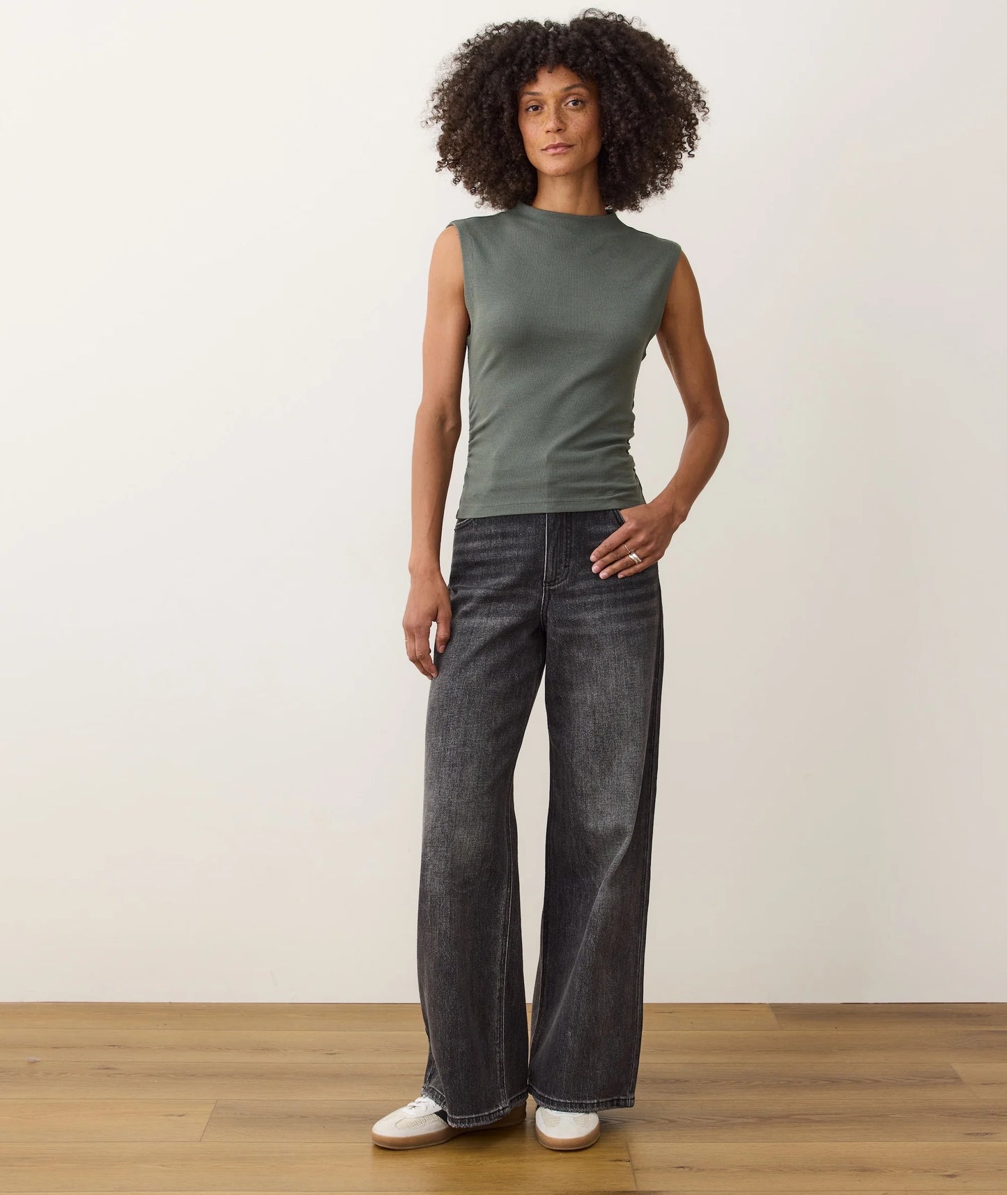 Sun-In Lexi Mockneck Top