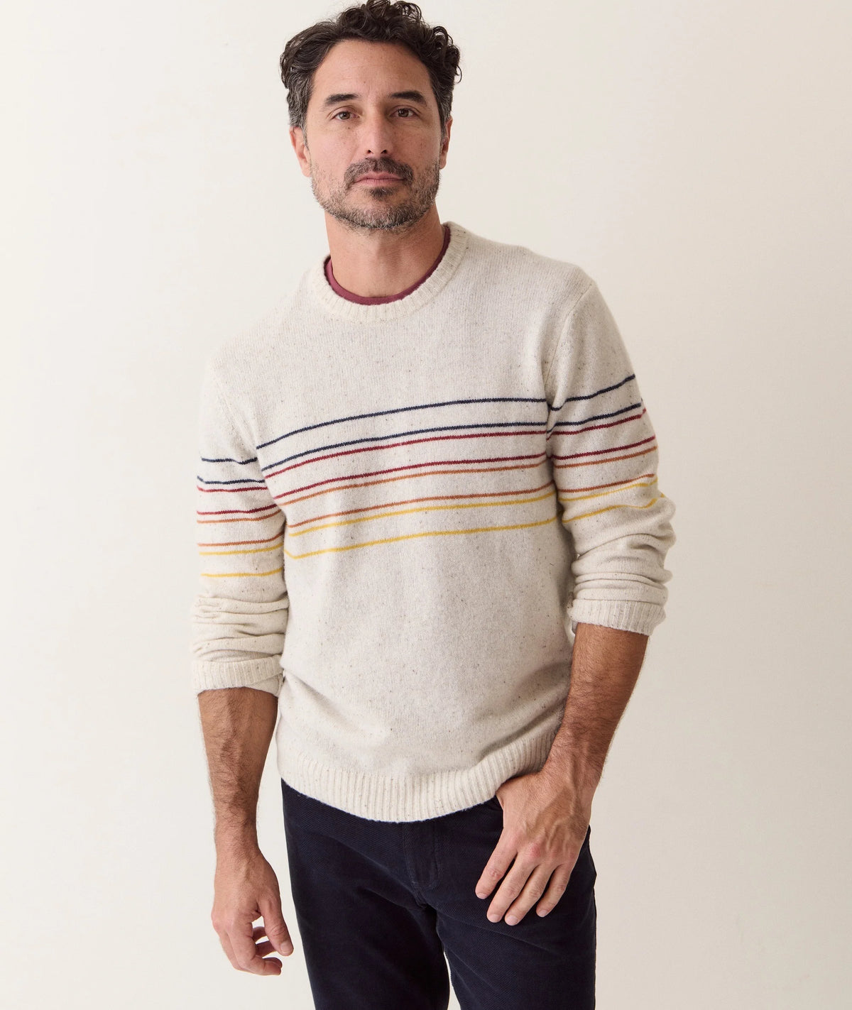 merino crew sweater